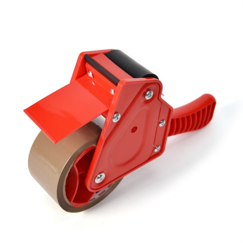 Diall pakningstape med dispenser 50 mm x 50 m brun