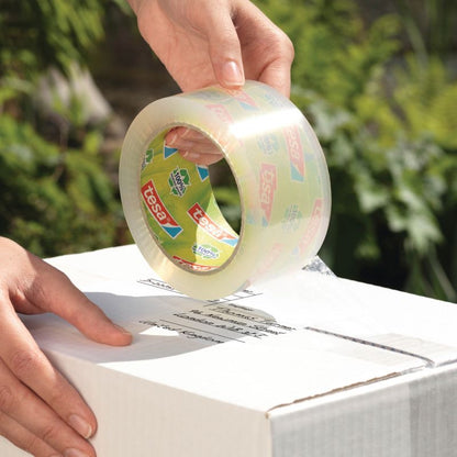 Tesa Eco pakke tape 66 m x 50 mm transparent