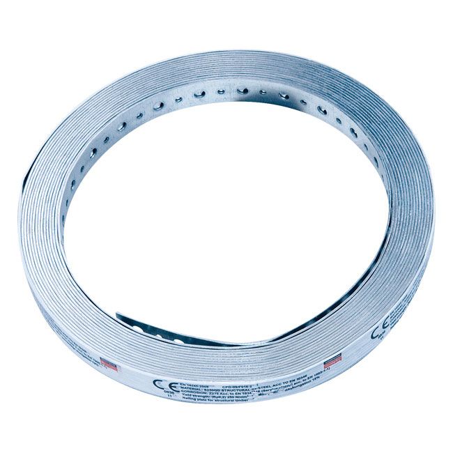 Simpson perforeret bånd 20 x 1,5 mm, længde 10 m