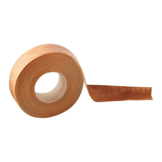 Sokkelbånd 51 mm x 15 m lys kastanje fyrretræ