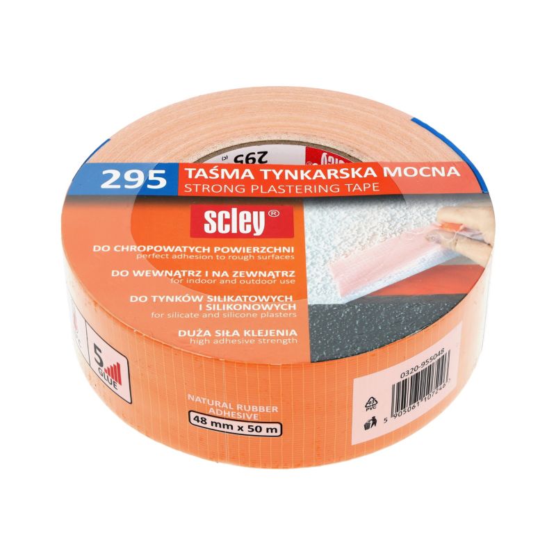 Scley 295 pudsningstape 10 dage 48 mm x 50 m