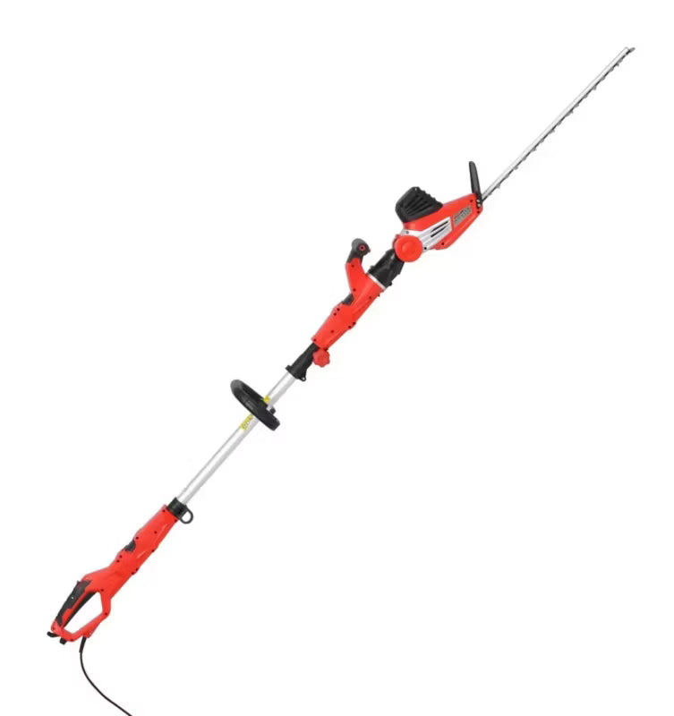 Teleskophækkeklipper 750W 51 cm Rød