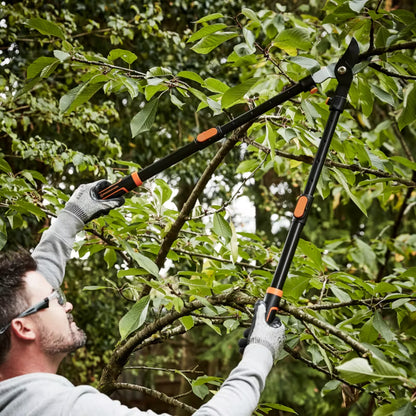 Teleskopisk Grensaks 59,5-84,5 cm Sort