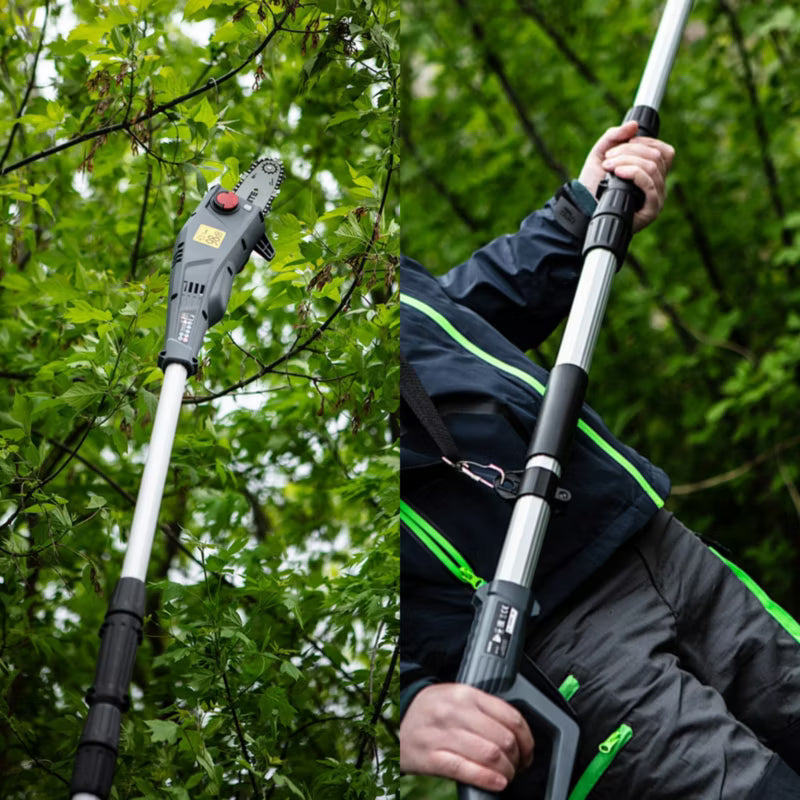 Teleskopisk Hækkeklipper og Stangsav 18V Grå | 5902062104175