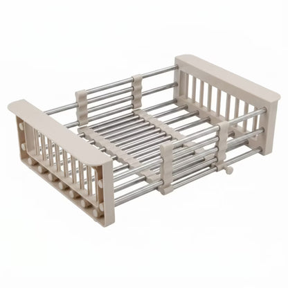 Teleskopisk Opvaskebakke P14487B 9x47 cm Beige
