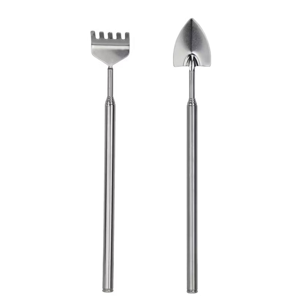 Teleskopisk Redskabssæt 84 cm Rustfrit Stål