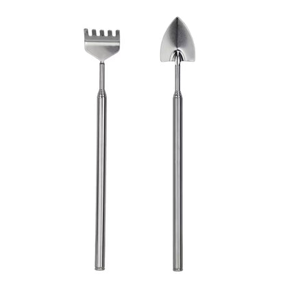 Teleskopisk Redskabssæt 84 cm Rustfrit Stål