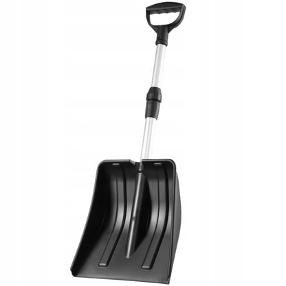 Teleskopisk Sneskovl til Bil 31x85,5 cm Sort