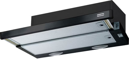 Teleskoplemhætte FTC 632L BK 60 cm Sort