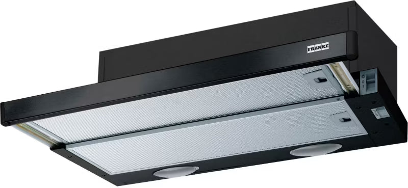 Teleskoplemhætte FTC 632L BK 60 cm Sort