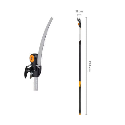 Teleskopsaks UPN86 2,4-4 m med Sav Sort