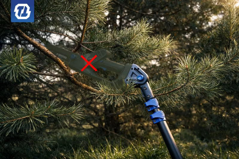 Teleskopskaft 120-250 cm til Sav og Beskæresaks TTEP01