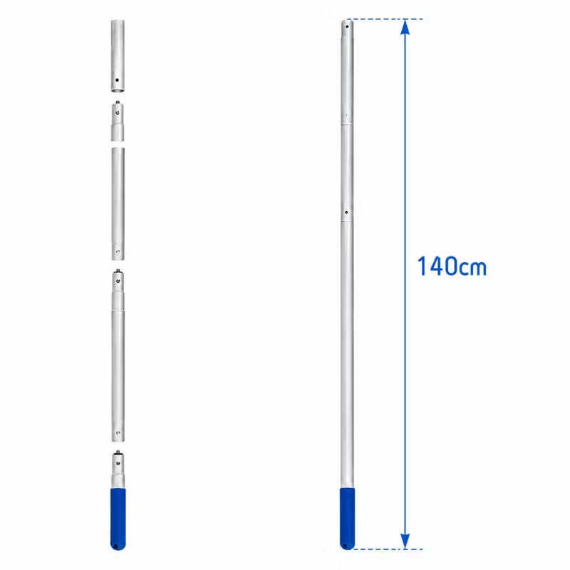 Teleskopstang til Pool 140 cm Aluminium
