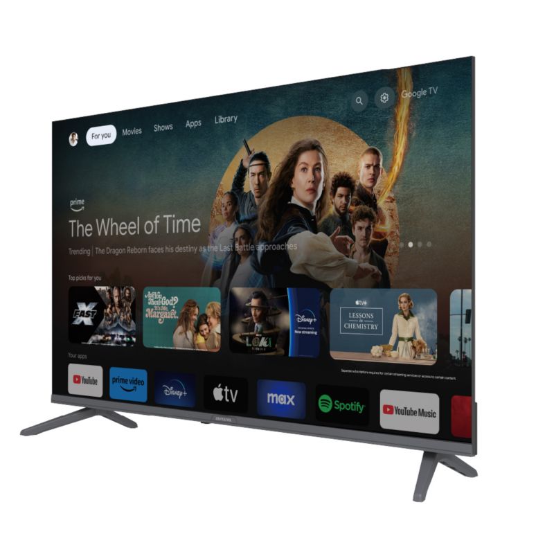 AIWA 43" 2K LED-tv med Dolby Audio og Google TV, sort, 1 stk.
