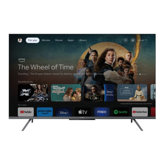 AIWA 55" 4K LED-tv 60Hz Dolby Audio Google TV Sort 1 stk.
