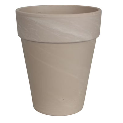 Terapotte XL 26 cm Granit Beige