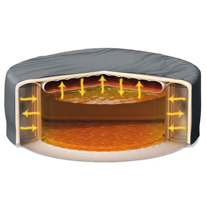 Termocover til SPA 198x72 cm Sort 28523