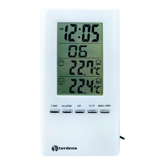 Elektronisk termometer Terdens med ur 1539