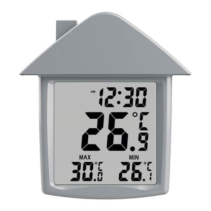 Elektronisk vinduestermometer Terdens transparent