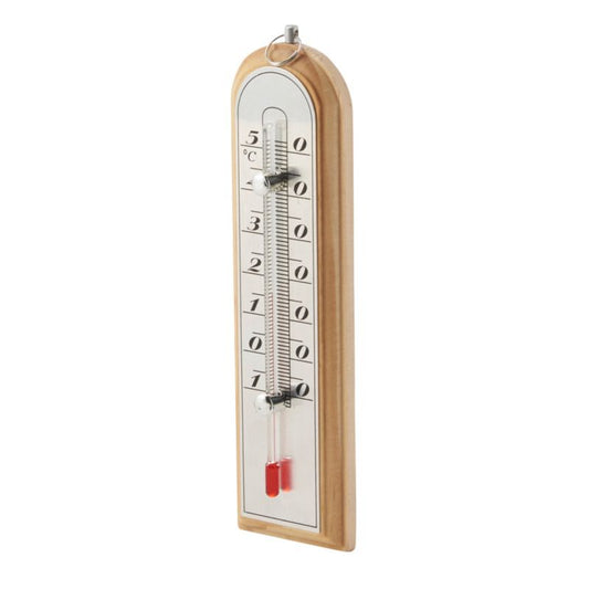 Terdens 0020 lille træ-indendørstermometer