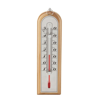 Terdens 0020 lille træ-indendørstermometer