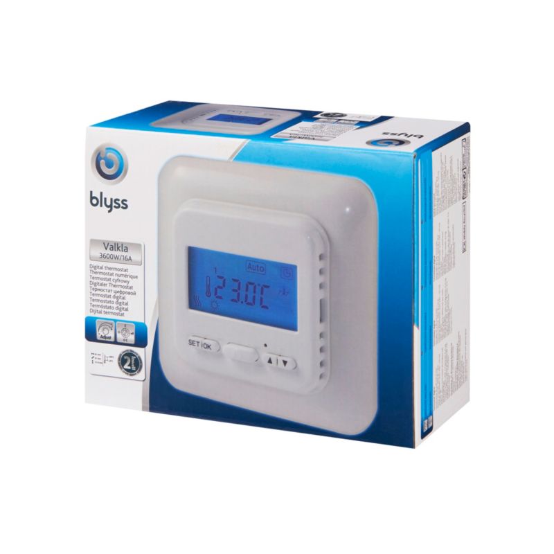 Programmerbar Blyss LCD-termostat