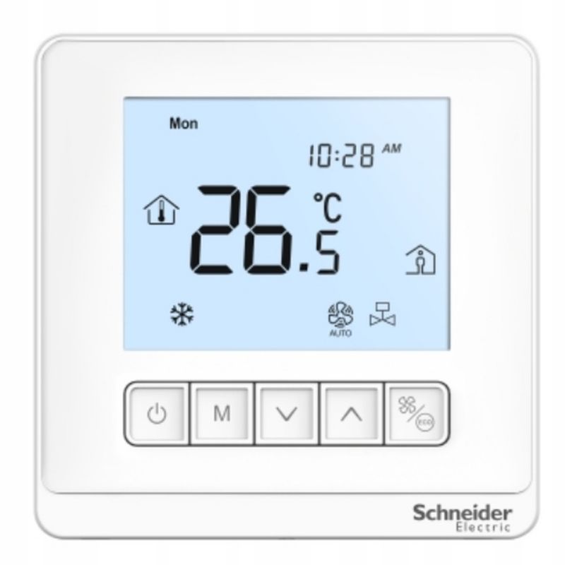 Rumtermostat TC903-3A2L 230V Hvid