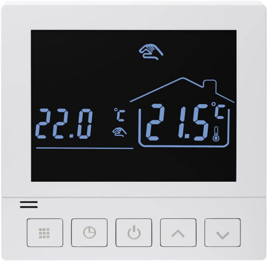 Programmerbar termostat HD-T02 i hvid