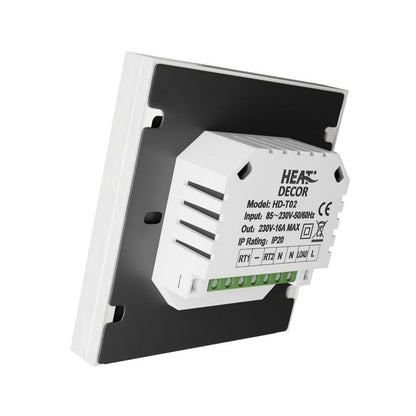 Programmerbar termostat HD-T02 i hvid