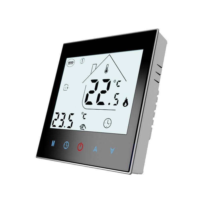 Programmerbar HD-T1000.B termostat med Wi-Fi, sort