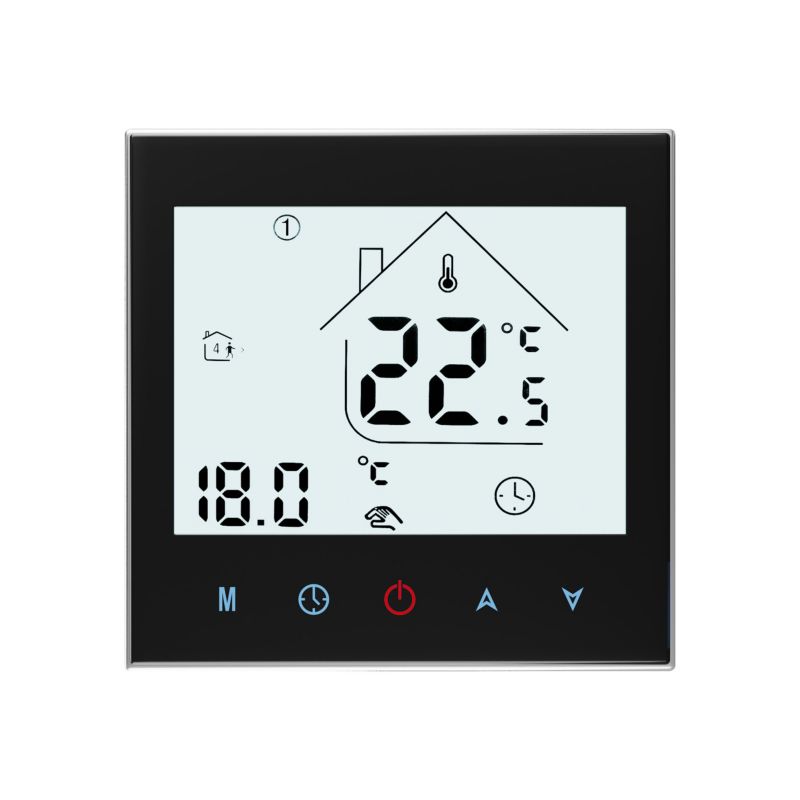 Programmerbar HD-T1000.B termostat med Wi-Fi, sort