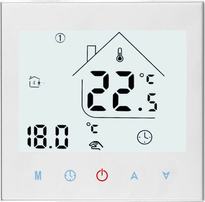 Programmerbar Termostat HD-T1000.W 86x86 mm Hvid med Wi-Fi