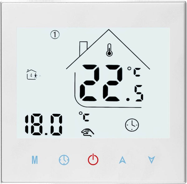 Programmerbar Termostat HD-T1000.W 86x86 mm Hvid med Wi-Fi