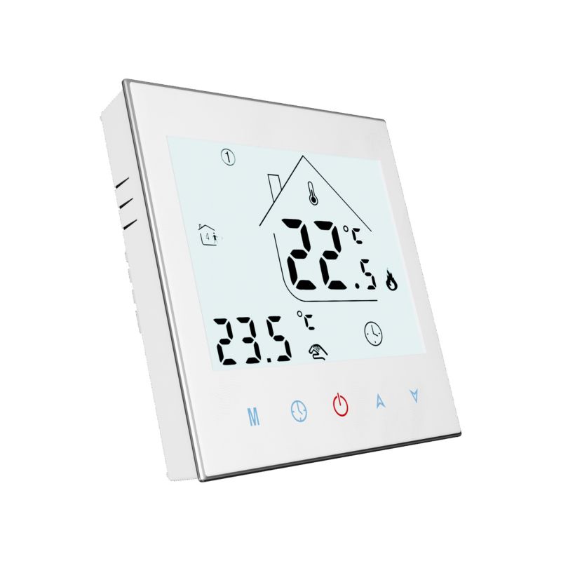 Programmerbar Termostat HD-T1000.W 86x86 mm Hvid med Wi-Fi