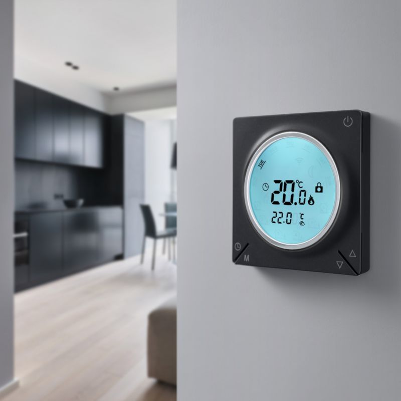 Programmerbar Termostat HD-T300 Wi-Fi Grafit