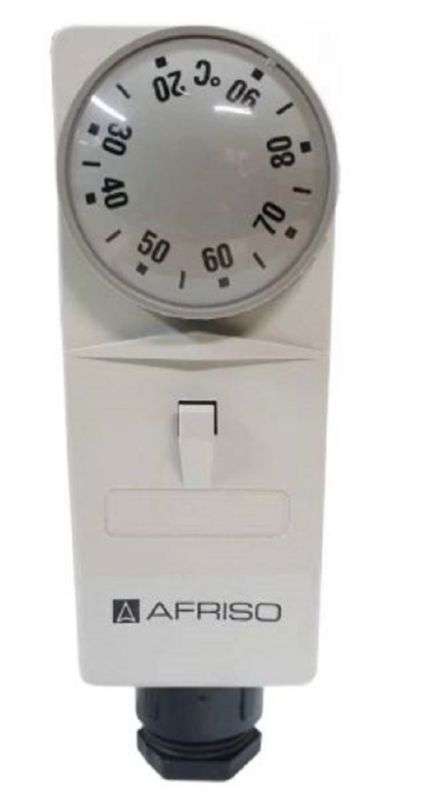 BRC Afriso påløbstermostat 20-90 °C med ekstern indstilling, 1 stk.