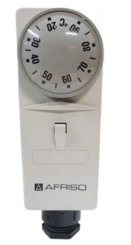 BRC Afriso påløbstermostat 20-90 °C med ekstern indstilling, 1 stk.