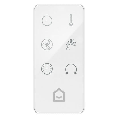 GoodHome termovifte med oscillation 2,4 kW hvid