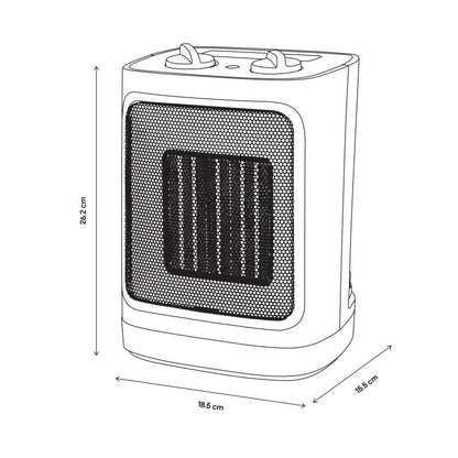 Oscillerende varmeblæser GoodHome PTC 2000 W