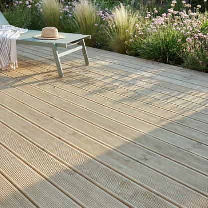 Terrassebræt Don 9,5x240 cm Fyrretræ