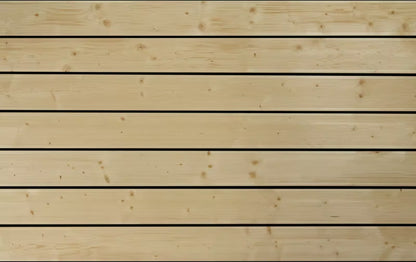 Terrassebræt Gran 24x145x2500 mm Natur