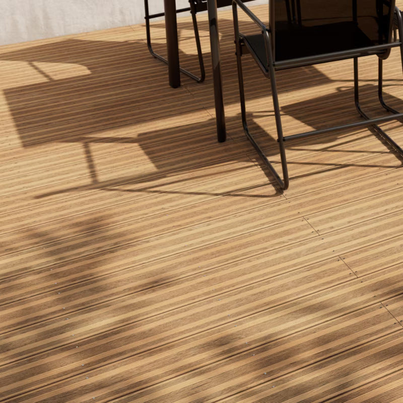 Terrassebræt Lemhi 2,7x14,4x240 cm Brun