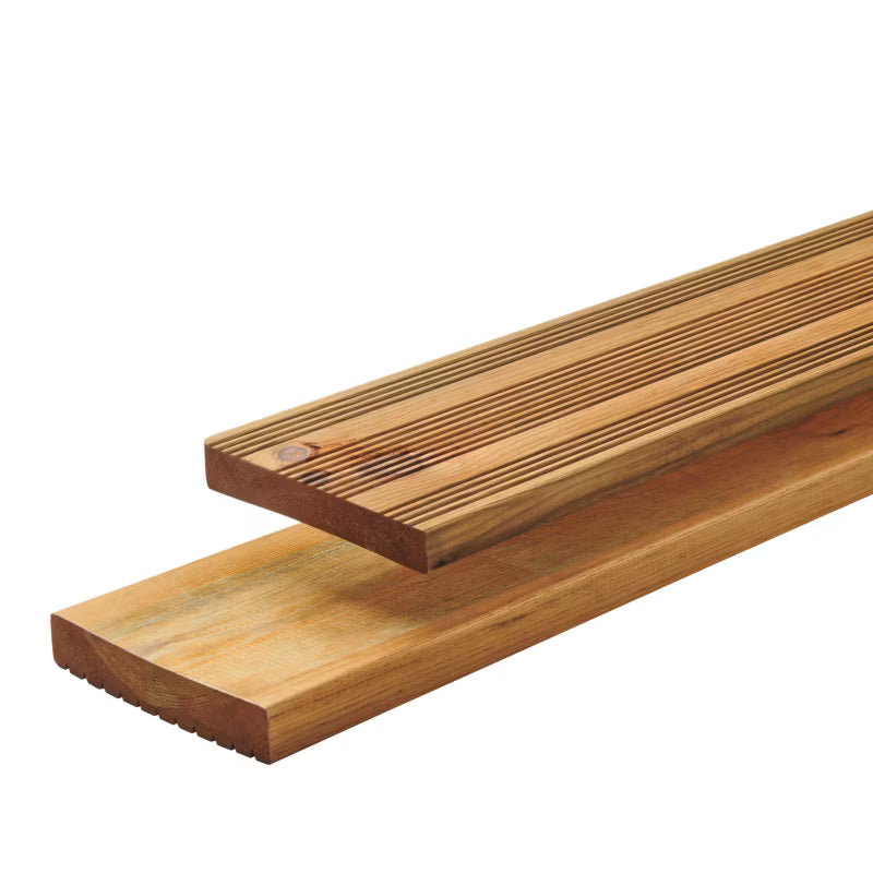 Terrassebræt Lemhi 2,7x14,4x240 cm Brun