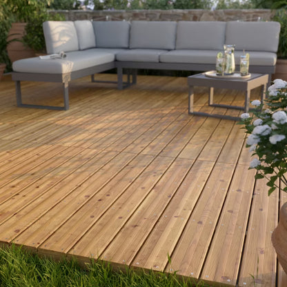 Terrasseflise Halden 120x75 cm Brun