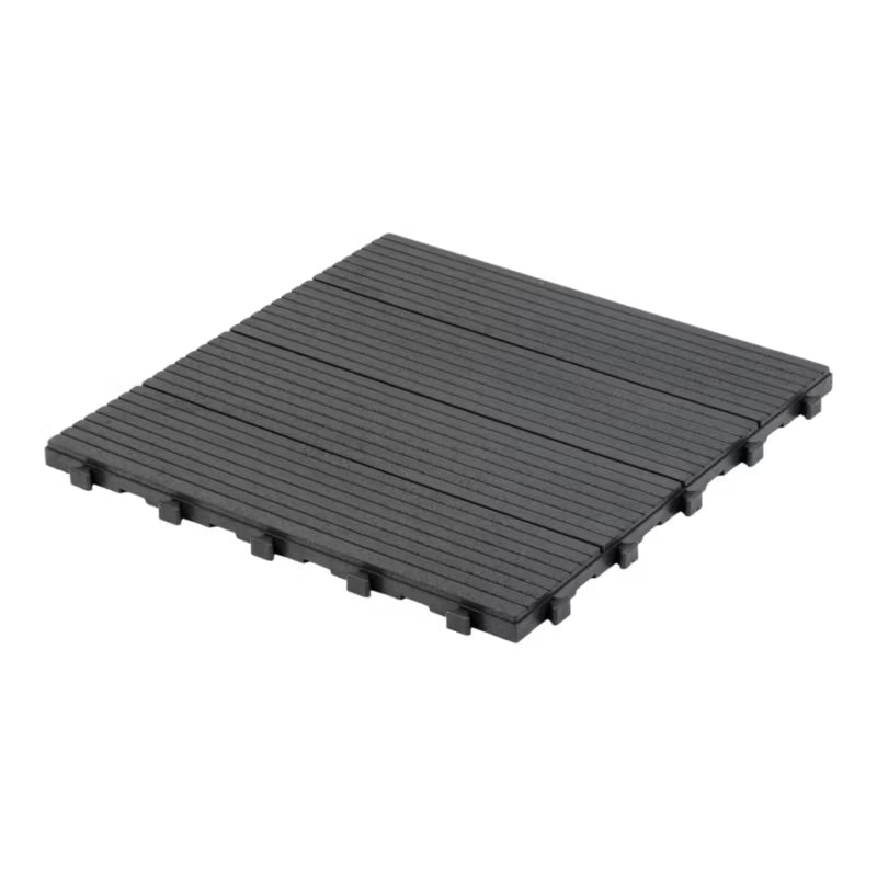 Terrasseflise Horten 45x45 cm Antracit