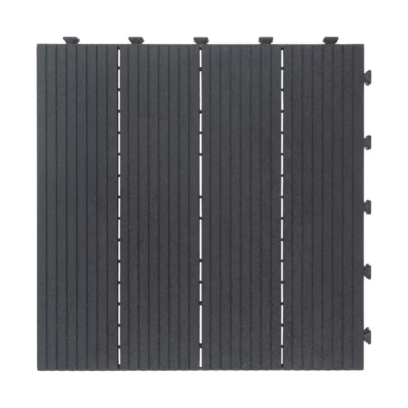 Terrasseflise Horten 45x45 cm Antracit