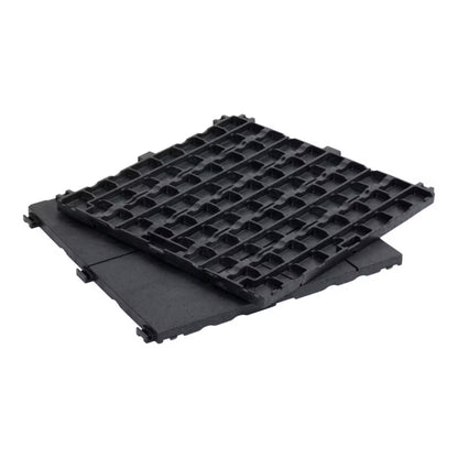 Terrasseflise Horten 45x45 cm Antracit