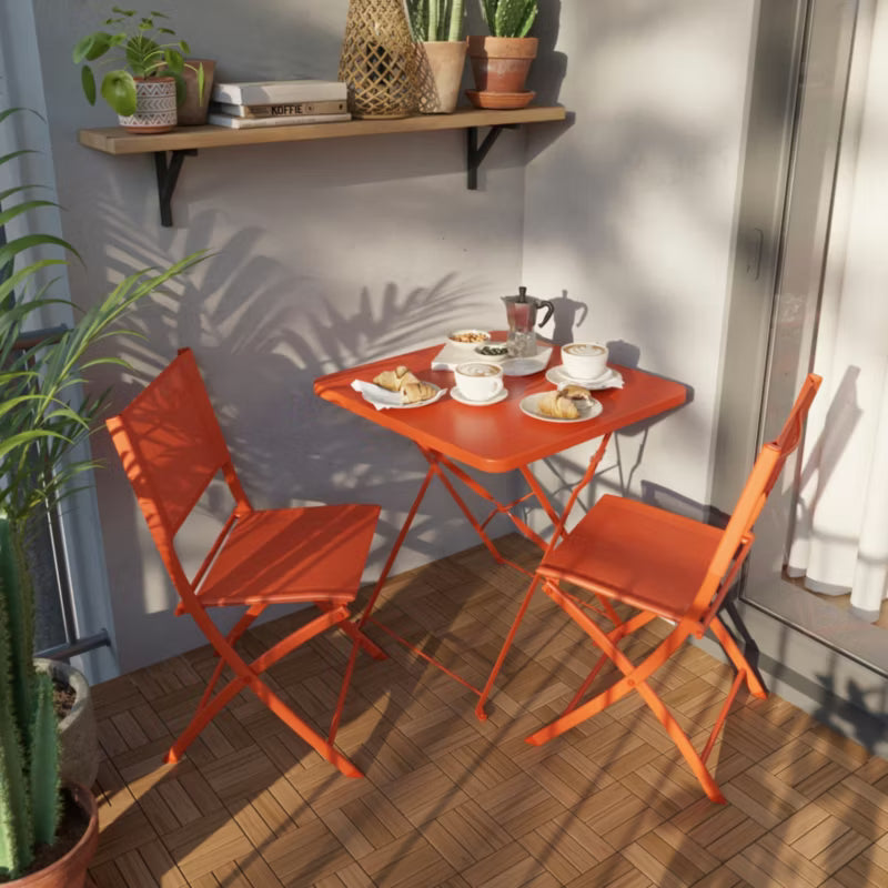 Terrasseflise Lempa 30x30 cm Akacie 4 Stk.