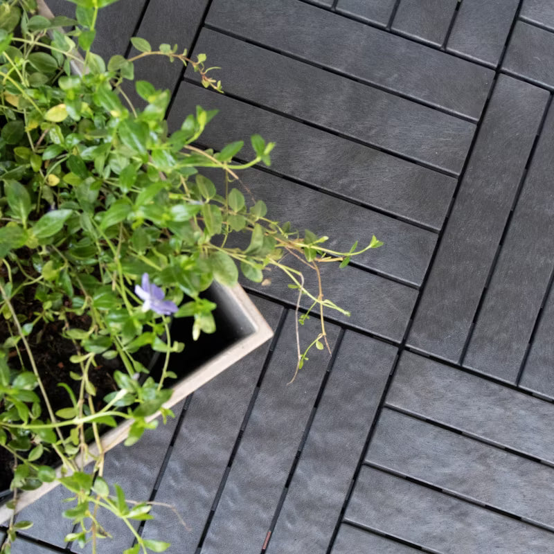 Terrasseflise Natural Stone 30x30 cm Antracit 6 Stk
