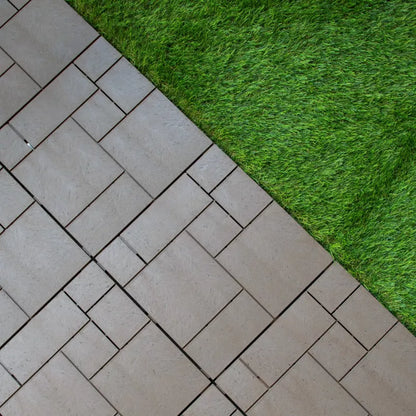 Terrasseflise Stone Mosaic 30x30 cm Lys Brun 6 Stk